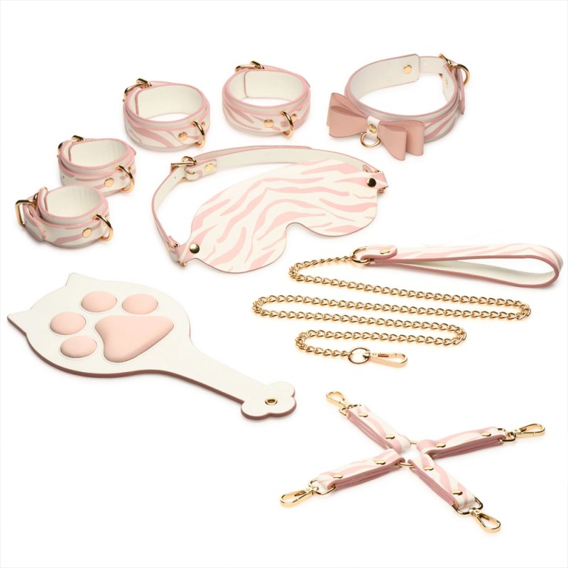 XR Brands Pink Kitty Bondage Set